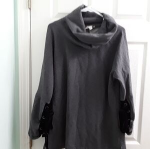 Weekend Suzanne Betro Cowl Neck Sweatshirt
